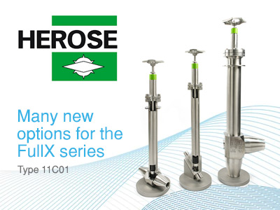 Herose FullX Valve – Type 11C01 enables flexible planning of your individual product as well as optimum installation in a vacuum-insulated system. Your cryogenically liquefied media is protected from unwanted rapid evaporation down to -269°C. The FullX valves are available in many variants: with bellow, bellow monitoring and check function.