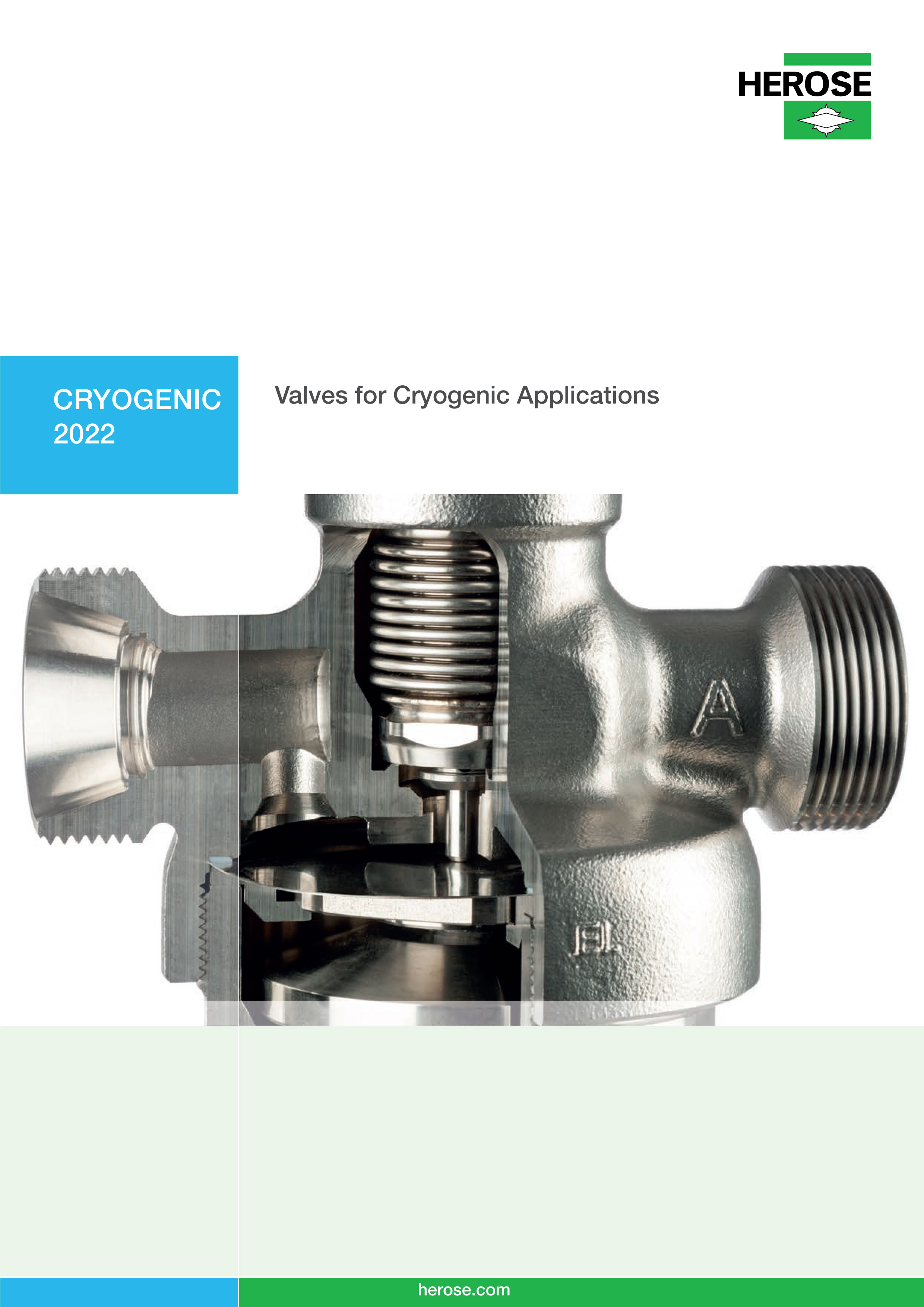 HEROSE Valves for Cryogenics Applications 2022