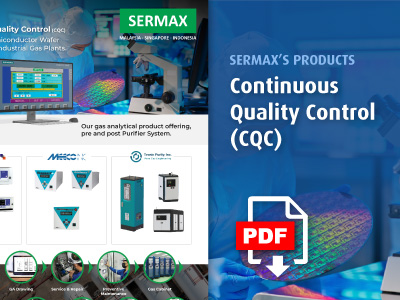 Continuous Quality Control (CQC) System for Semiconductor Wafer Production and Industrial Gas Plants.